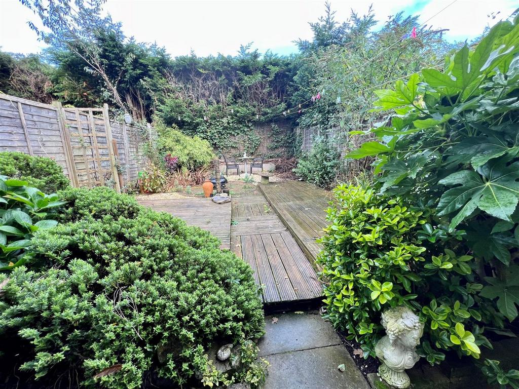 Rear garden