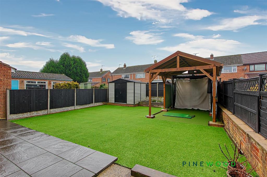 Rear garden