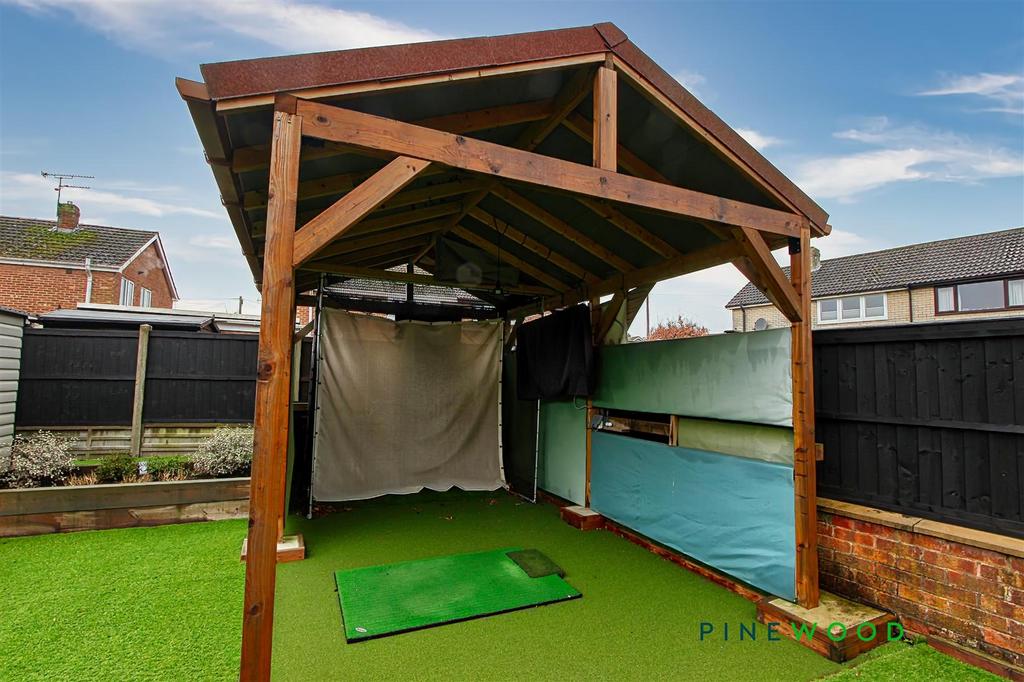 Rear garden