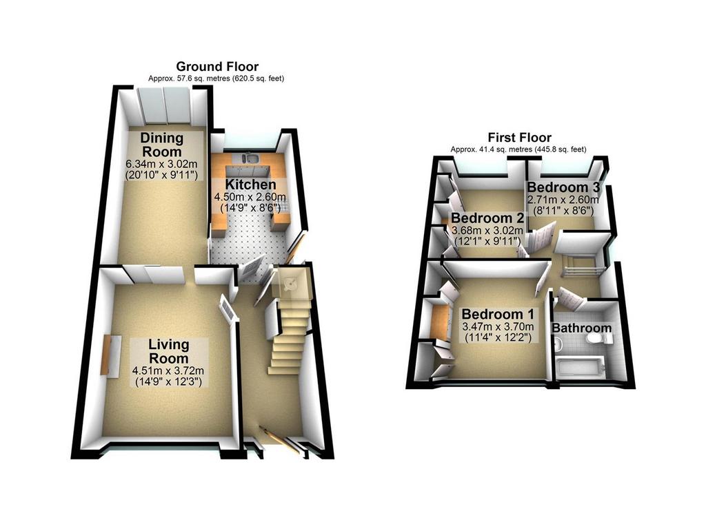 3 D Floor Plan