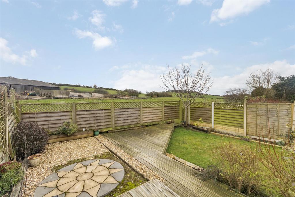 Rear garden seating