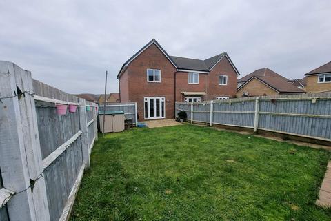 2 bedroom end of terrace house for sale, Clos Hopkins, Coity, Bridgend. CF35 6GS