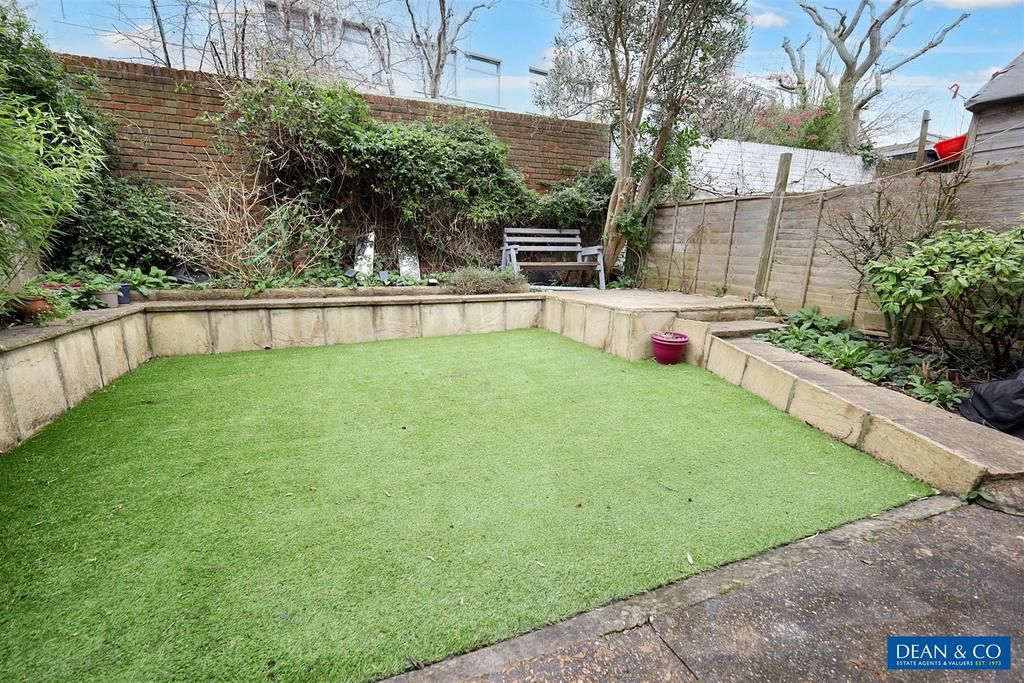 Rear garden