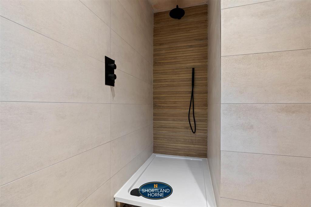 Downstairs shower room
