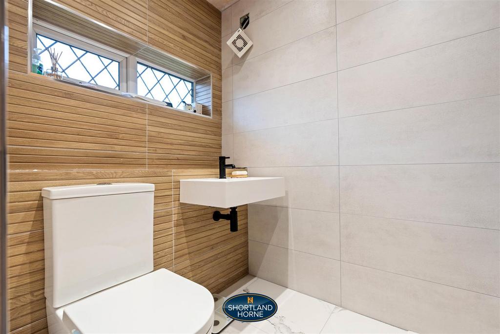 Downstairs shower room