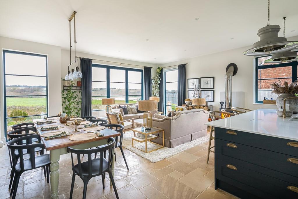 Open Plan Kitchen - Dining - Living Room