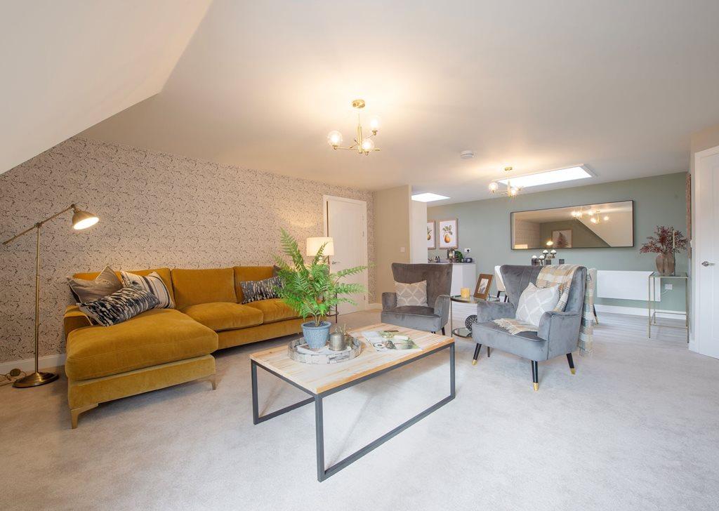 Show home living room