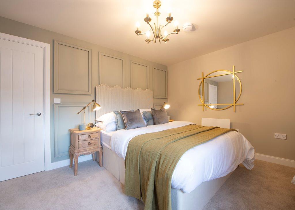 Show home master bedroom