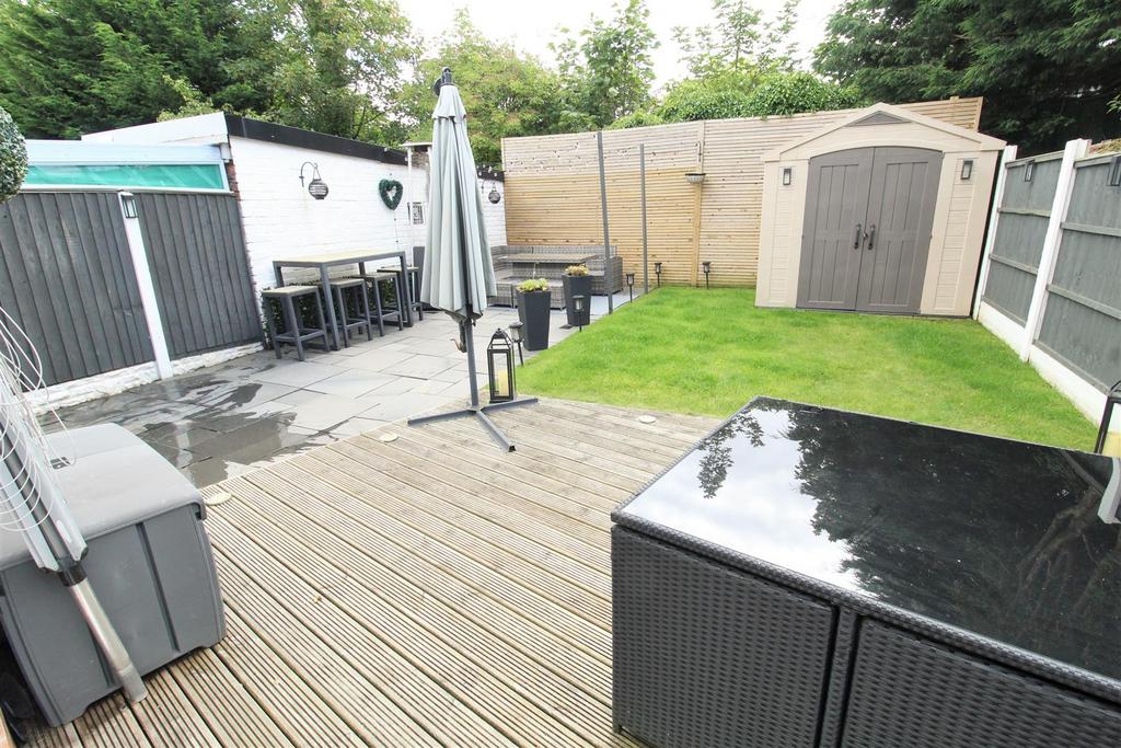 South Facing Rear Garden