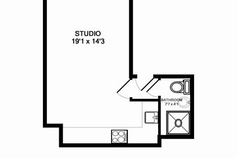 Studio to rent, Rushey Green SE6