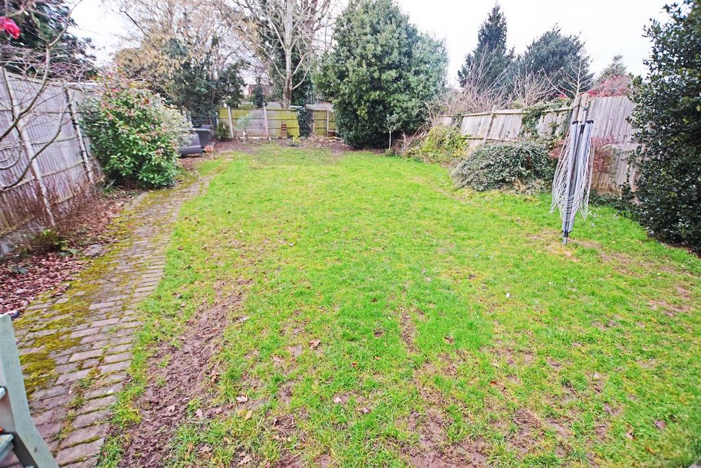 Rear garden