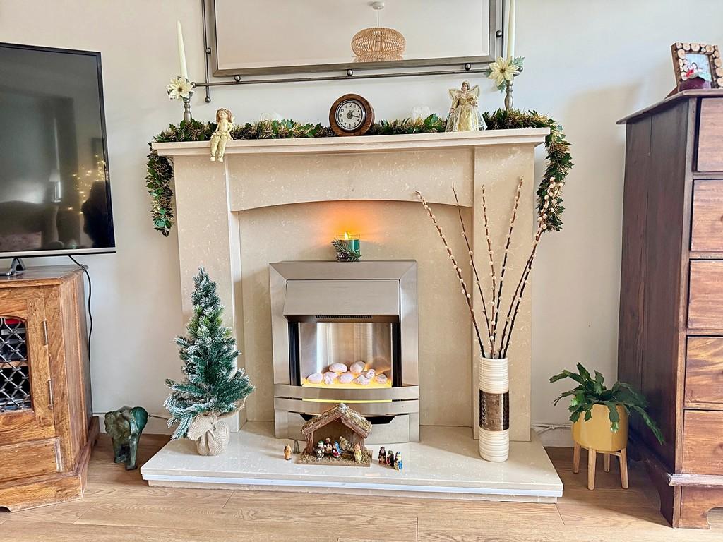 Xmas fireplace
