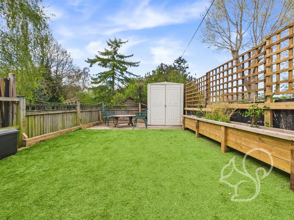 Rear gardens