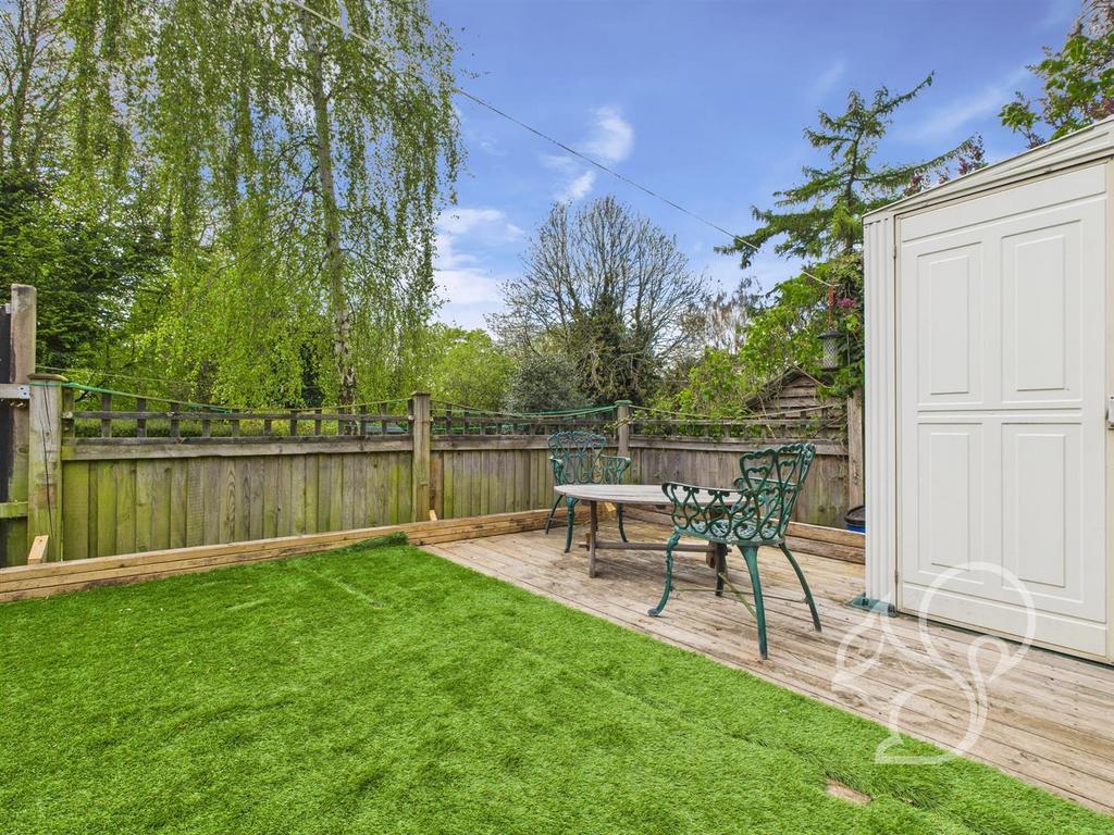 Rear gardens
