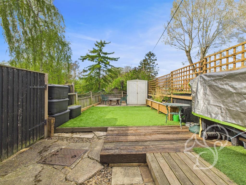 Rear garden