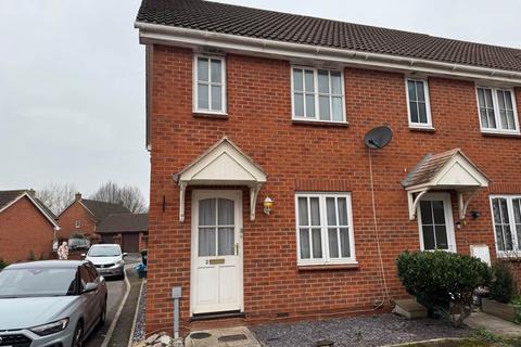 2 bedroom end of terrace house for sale, Cranes Close, Taunton TA2