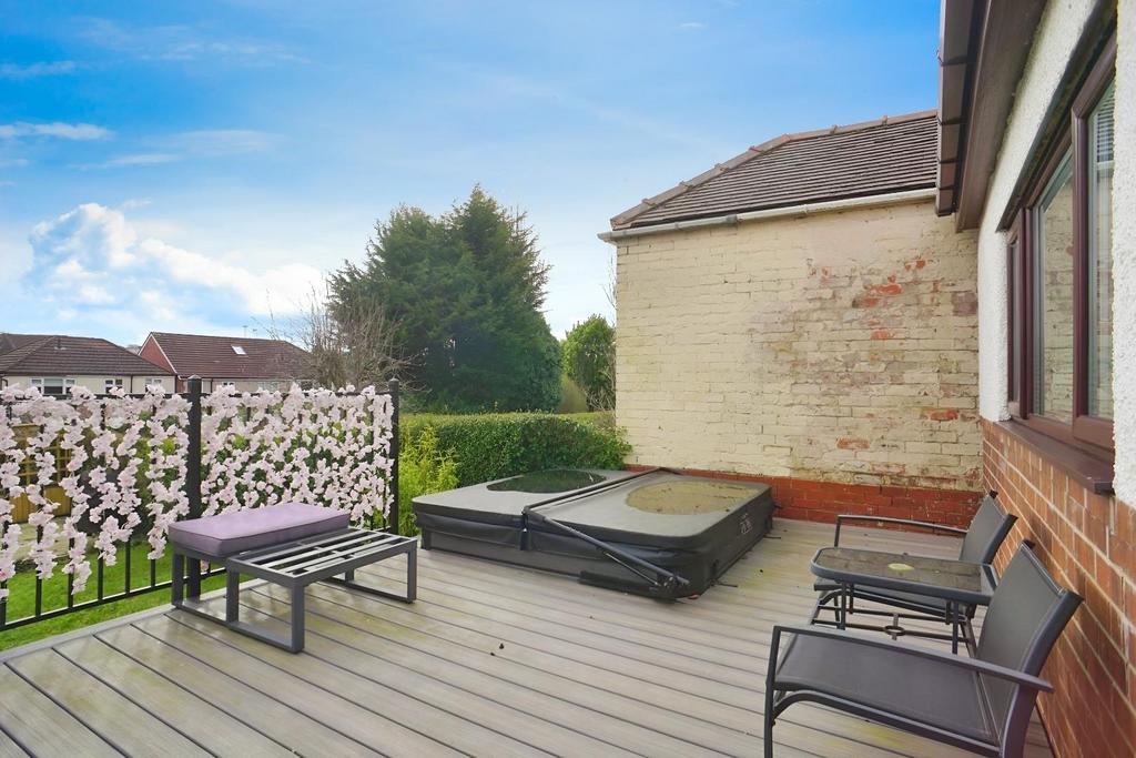 Rear garden