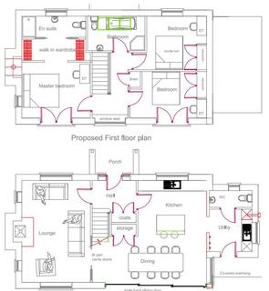 3 bedroom property with land for sale, Building Plot at Bryn Eglwys Brithdir, Llanfyllin, Powys