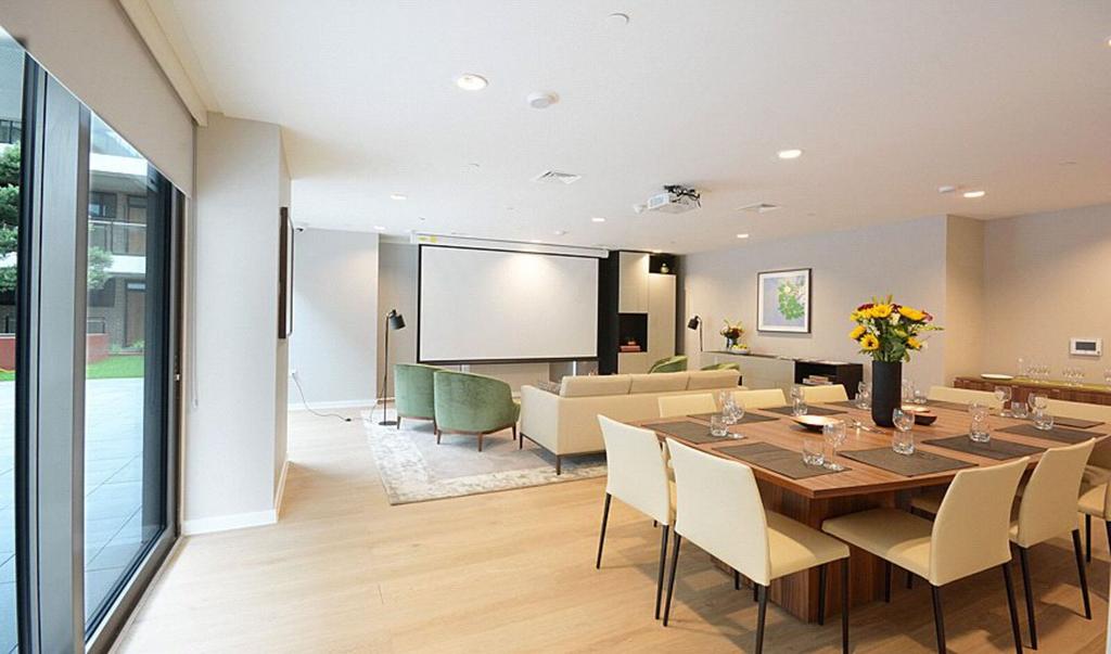 Open-plan living area, open plan living