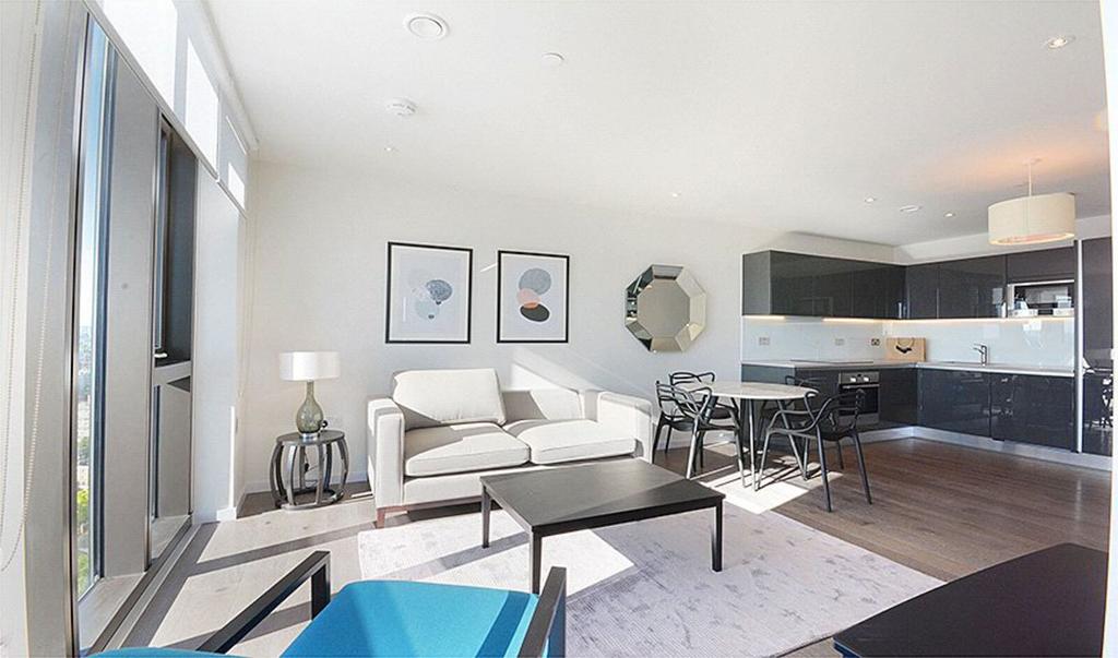 Open-plan living area, open plan living