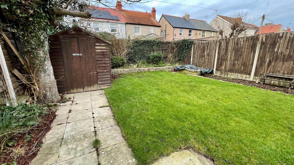 Rear garden