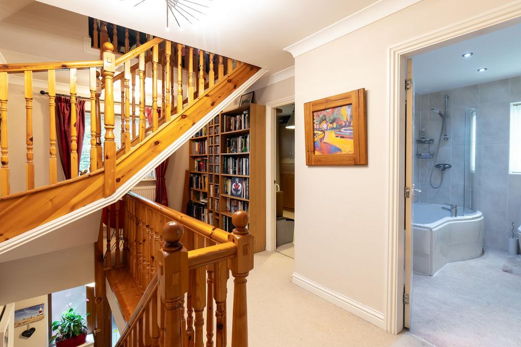 Stairs and landing