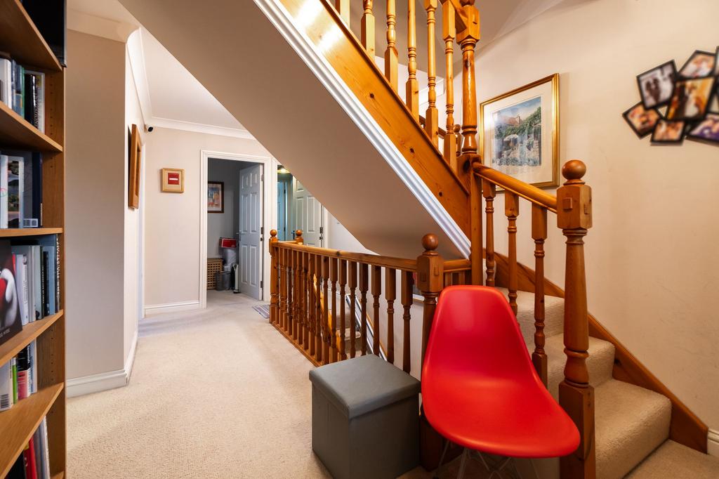 Stairs and landing