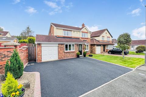 4 bedroom detached house for sale, Millston Close, Naisberry Park, Hartlepool