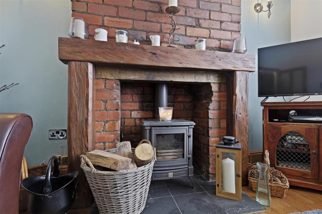 Feature fireplace