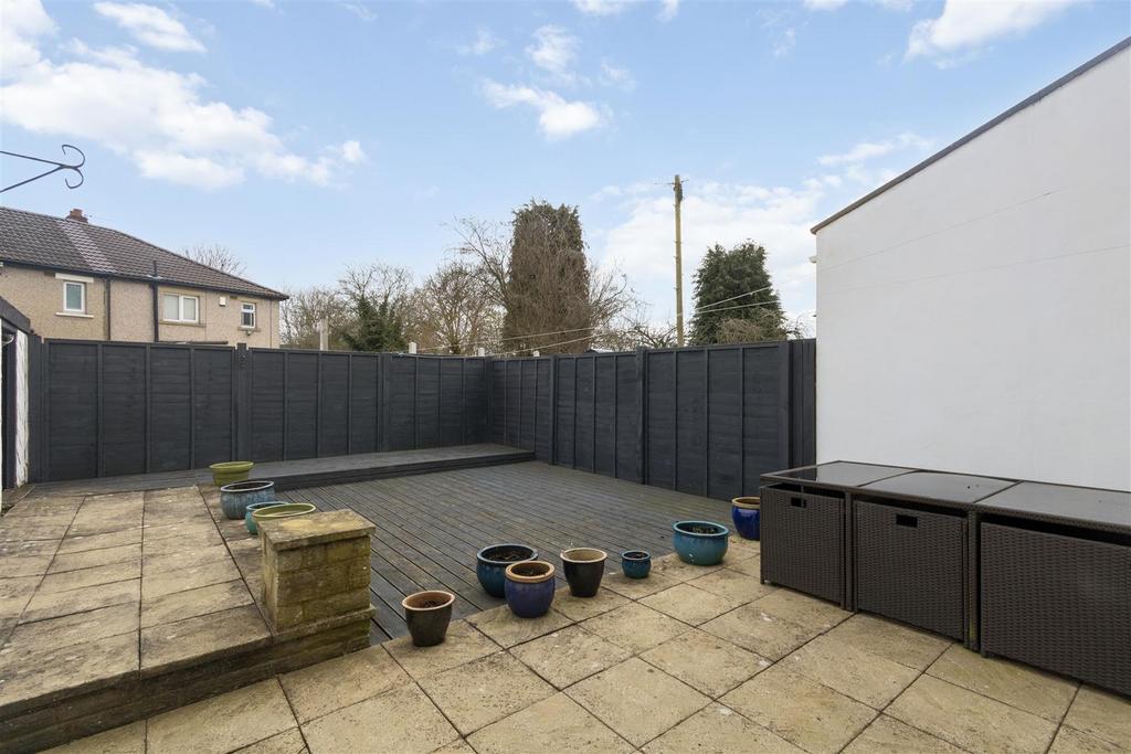 Enclosed rear garden