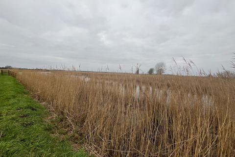 Land for sale, Marsh, Reedbed & River Wall at Limpenhoe