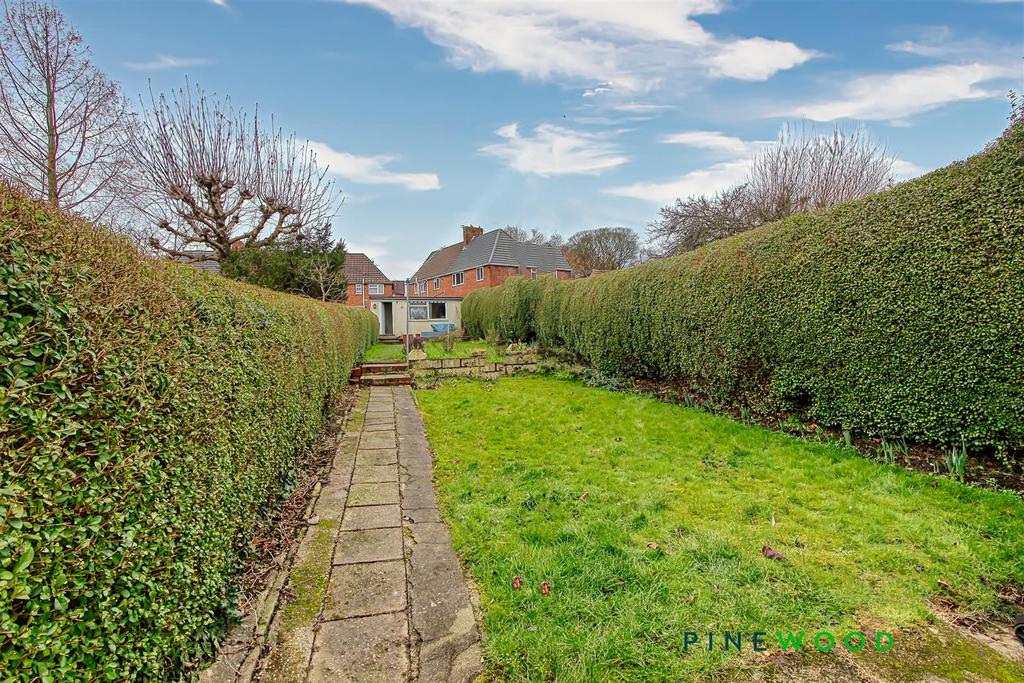 Rear garden