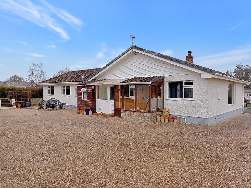 Rear View Of Bungalow