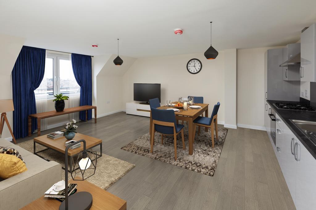 Sande apartment with 3 D virtual furnishings, at...