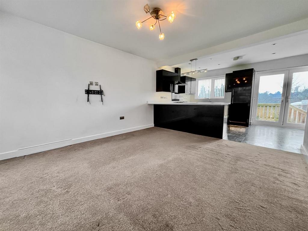 Open Plan Living Area: