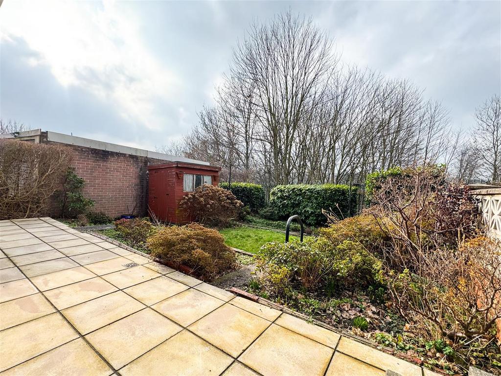Rear garden