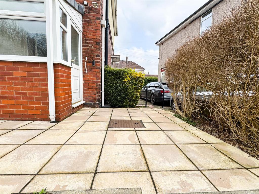 Rear garden