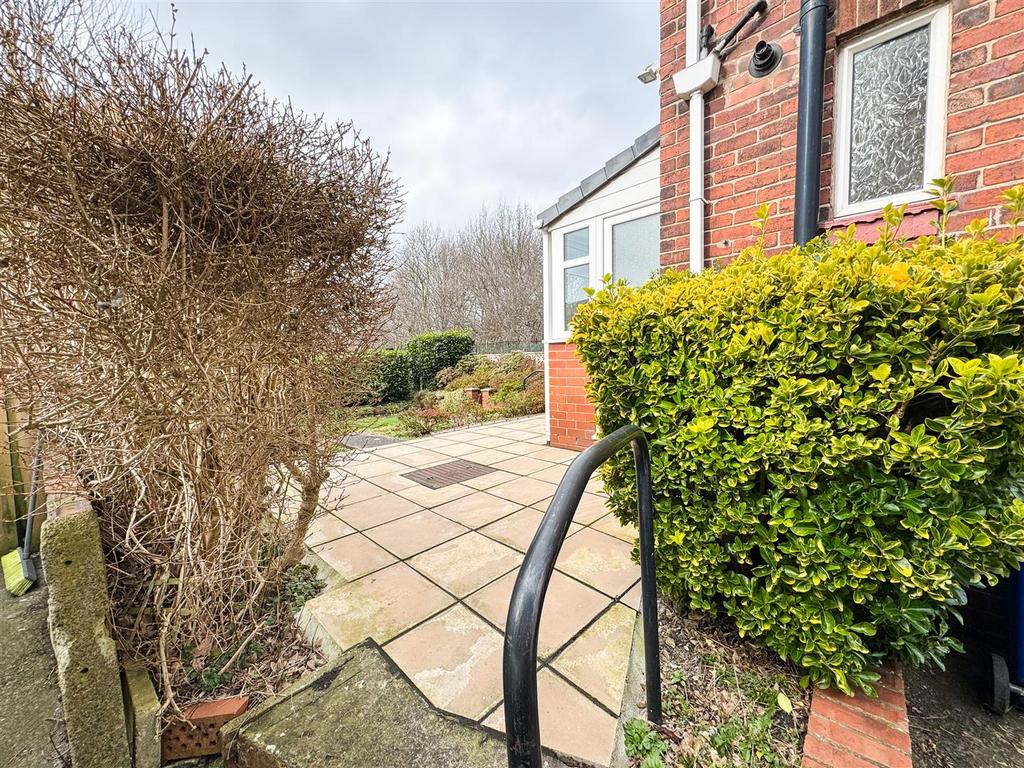 Rear garden