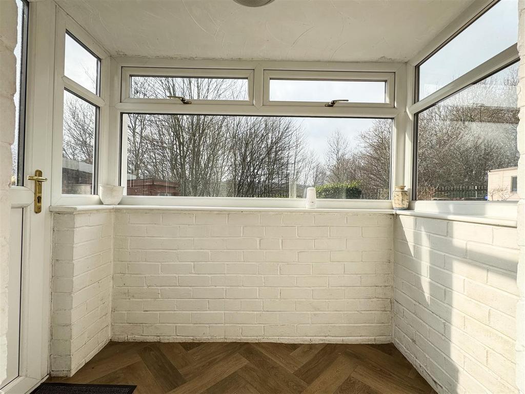 Rear porch area