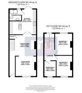 3 bedroom terraced house for sale, Belle Vue Road, Cwmbran NP44