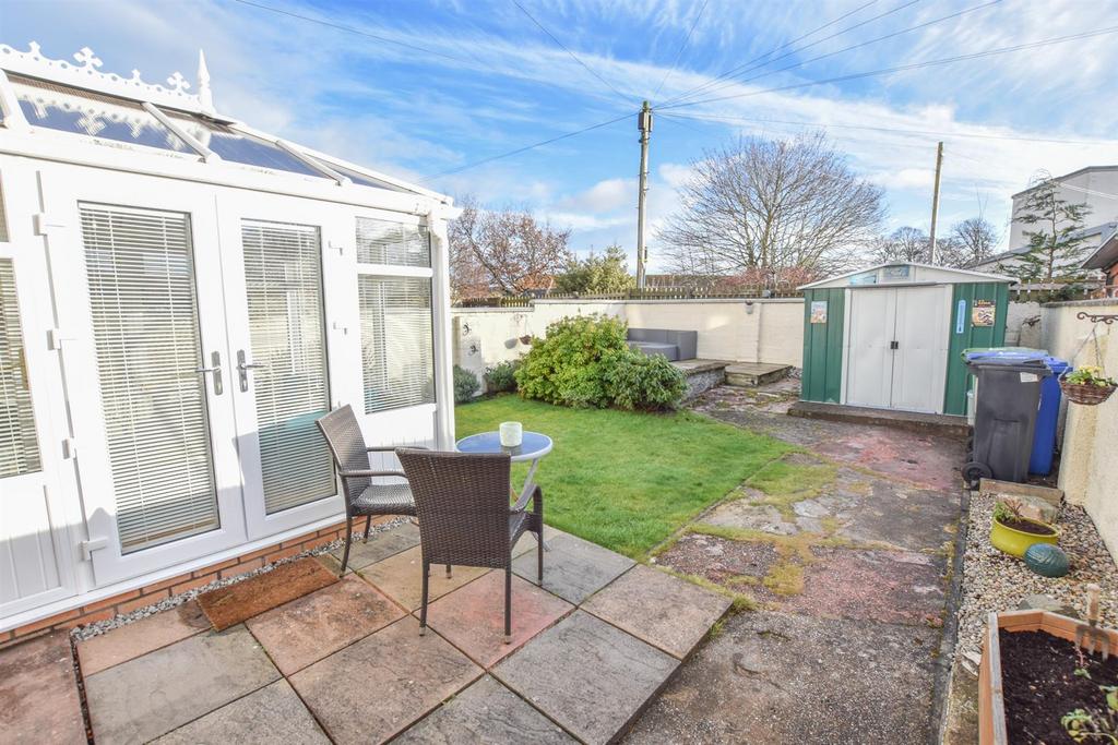 Rear garden