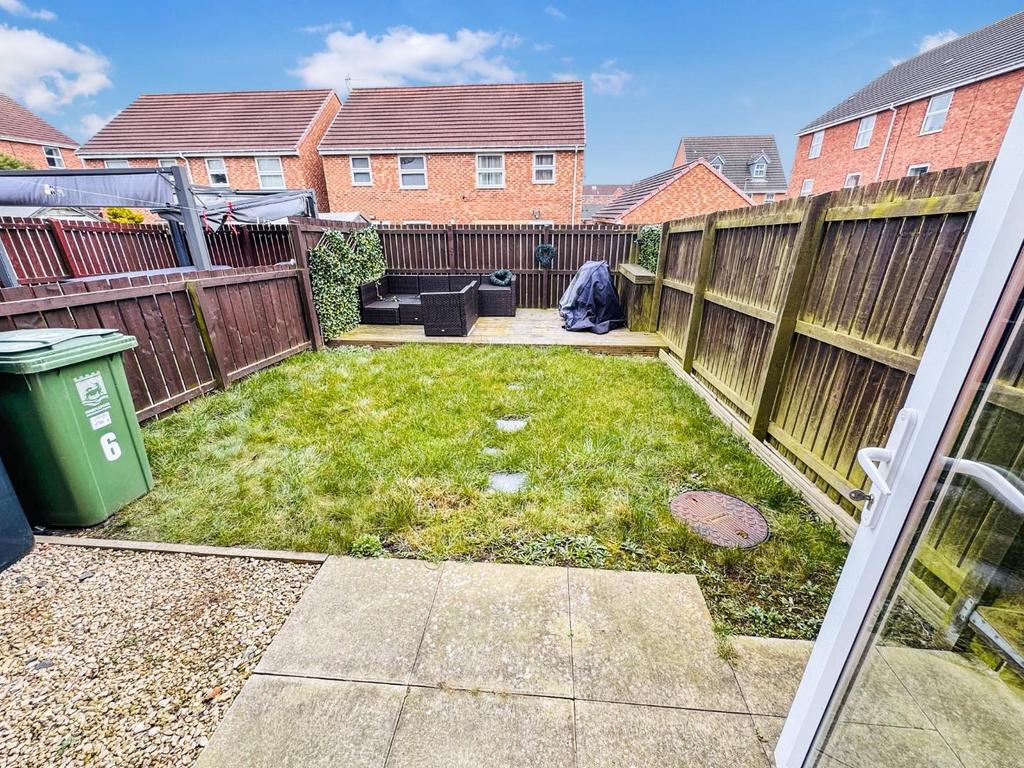 Rear garden