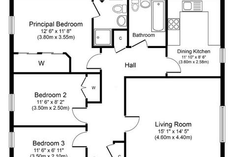 3 bedroom flat to rent, 22, Russell Gardens, Edinburgh, EH12 5PP