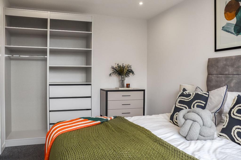 Bedroom; one and two