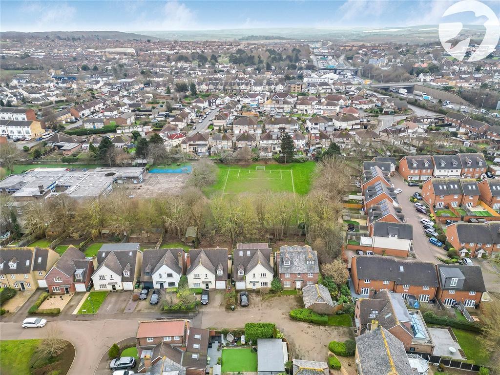 Front Aerial View