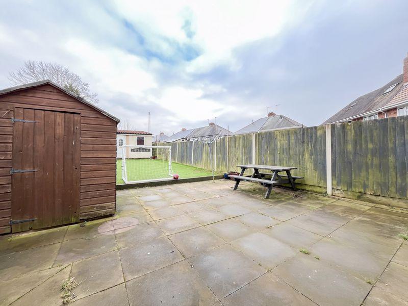 Rear garden