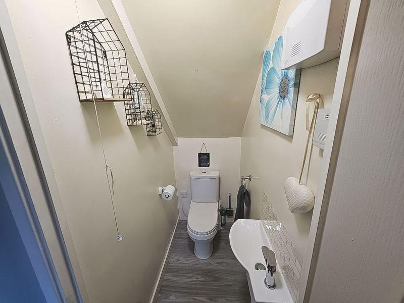 Downstairs wc