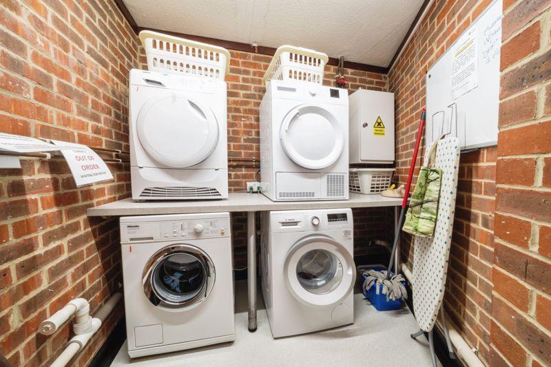 Communal laundry...