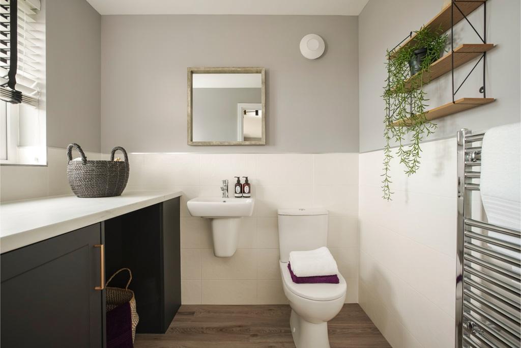 A multiuse downstairs WC, providing additional...