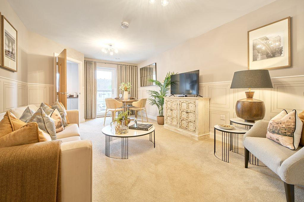 Show home living room